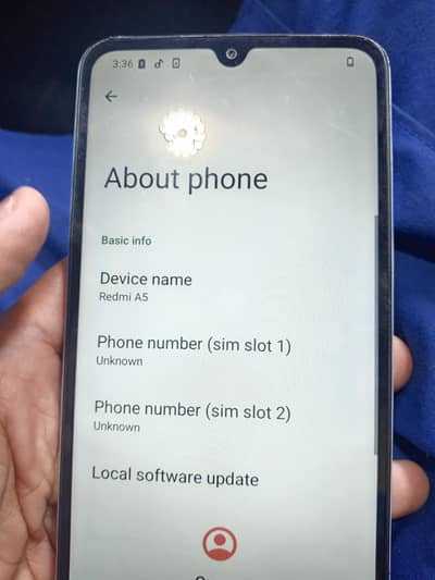 Xiaomi Redmi A5 condition 10 by 8 with box