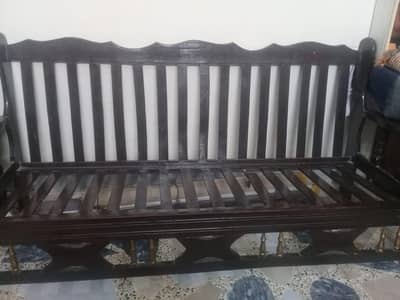 5 Seater Wooden Sofa Set