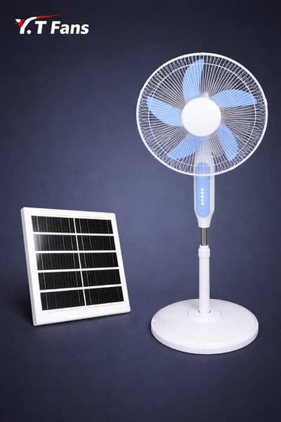 Solar Rechargeable Fan – Multi Function Fan | Load Shedding Solution