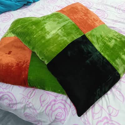 velvet floor cushions