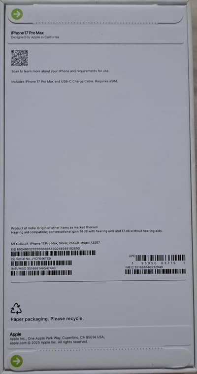 Apple iPhone 17 Pro Max