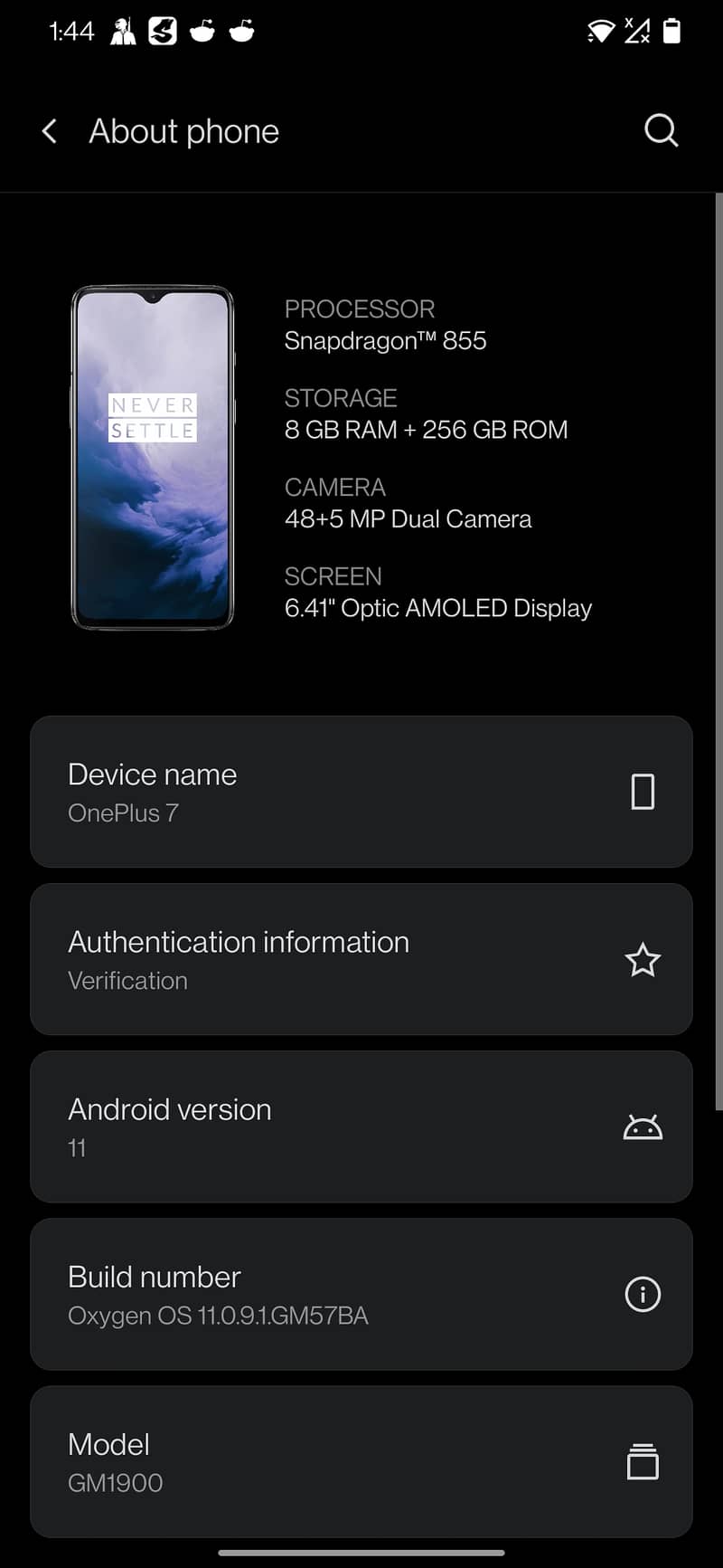 One Plus 7 2