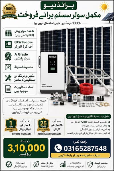 Complete Solar System for Sale