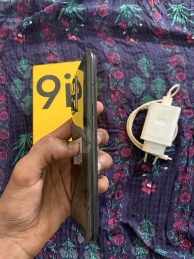 Realme 9i with box and charger original