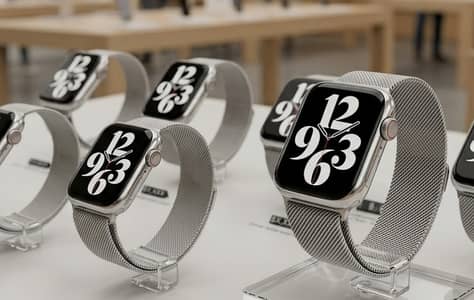 Apple Watch Series 9 Stainless Steel 45mm Excellent Condition