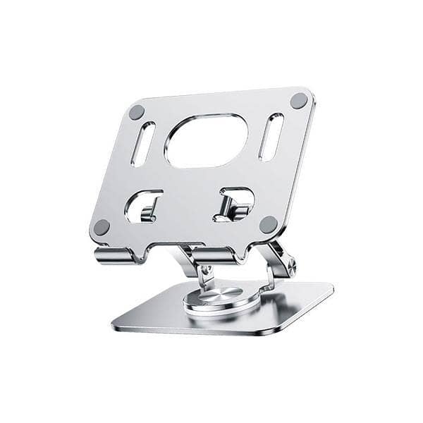 J18 360° Aluminum Tablet Stand with Foldable Arm for 4.7–12.9 inch Devices