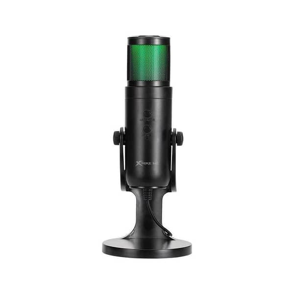 XTRIKE ME XMC03 USB RGB Gaming Microphone with 12 Lighting Modes for PC, Streaming and Recording