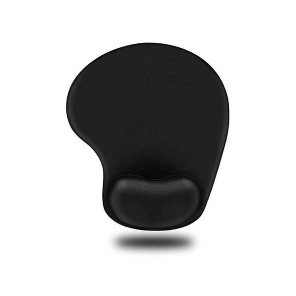 H18 Gel Mouse Pad with Wrist Rest – Ergonomic Cushion, Non-Slip Base, Smooth Surface for Office and Gaming