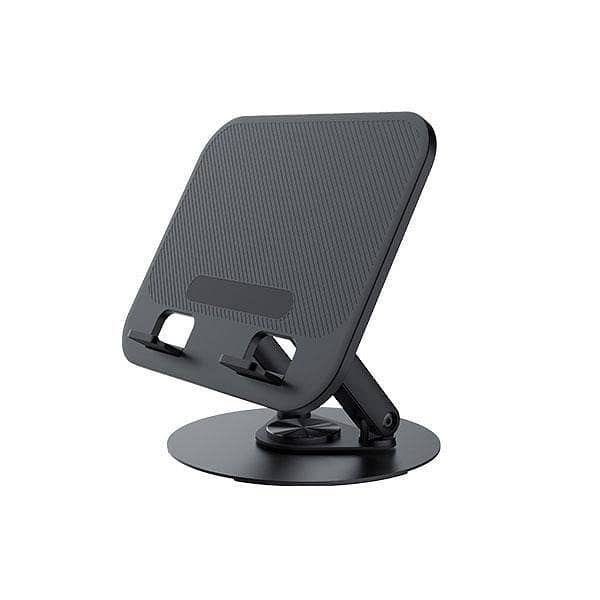 MK-85 Foldable Rotatable Laptop and Tablet Stand with Carbon Steel Base