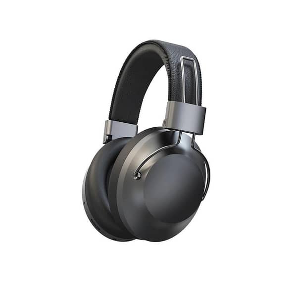 NIA WH700 Bluetooth Over-Ear Headphones with Mic, TF Card, FM Radio, IPX4 Waterproof – Black