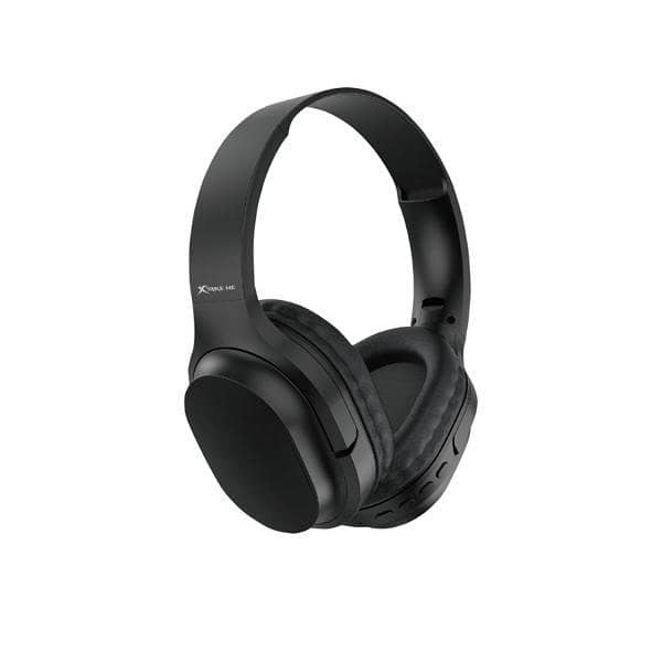 XTRIKE ME HD-214 BK Bluetooth Headphones Wireless 5.3 Over-Ear Headset with Microphone, Foldable for PC, Mobile, PS5
