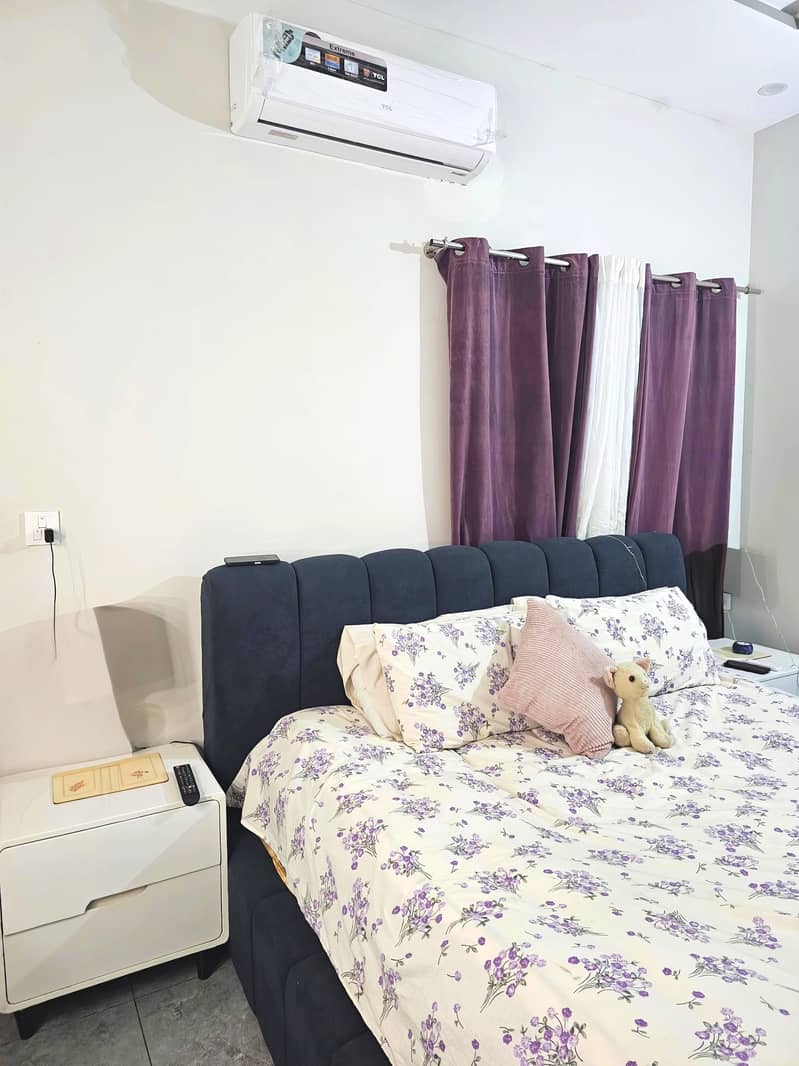 Bed with Side Tables Only 2