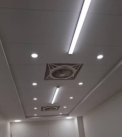 Ceiling Light, Fans & Glass Door for Sale