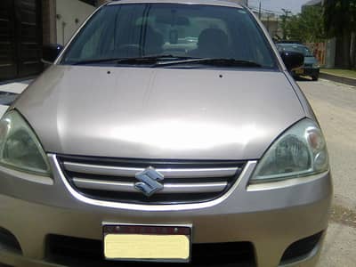 SUZUKI LIANA RXi 2007 MODEL COOL BEIGE COLOUR BEHTREEN CONDITION