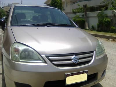 SUZUKI LIANA RXi 2007 MODEL COOL BEIGE COLOUR BEHTREEN CONDITION