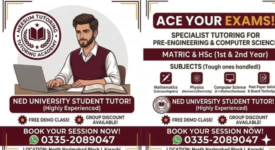 Tutor available