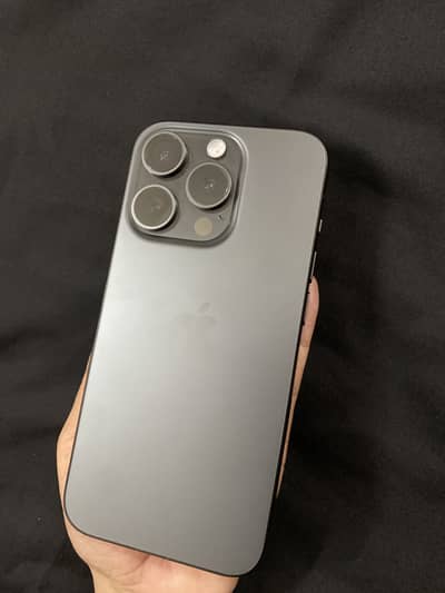 Iphone 15 pro pta approved black