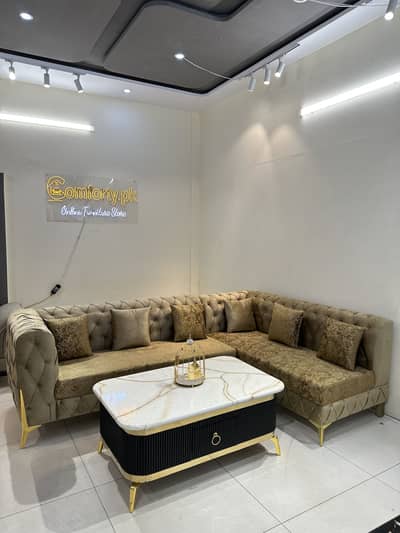 L Shaped Sofa Set | 7 Seater Sofa | Corner Sofa Set |Master Molty Foam