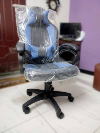 Brand New Gaming Chair (Blue & Black)