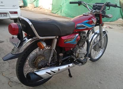 Honda cg 125cc model 2012 Nawabshah number for sale