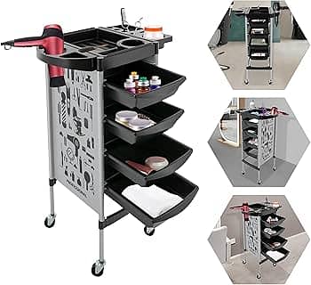 Professional imported hair salon trolley