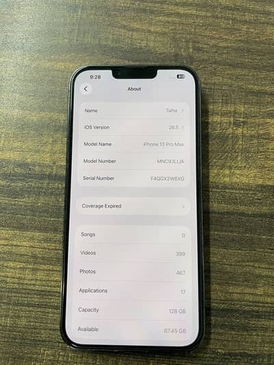 Apple iPhone 13 Pro Max