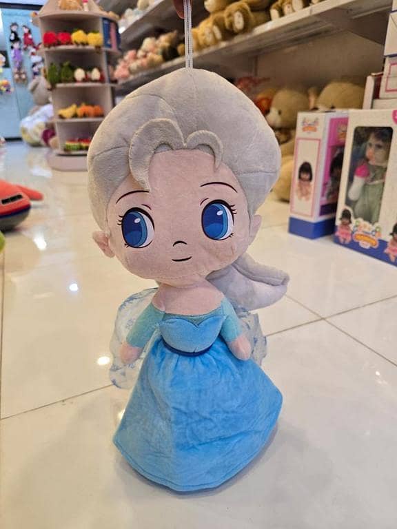 Cute Elsa Frozen Stuffed Plush Doll – Magic Winter Princess Toy