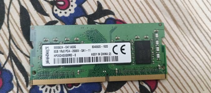 HP original RAM 8GB 2666V