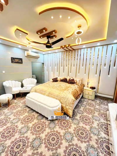 Bed wall Cushioning Design