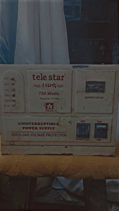 Telestar Ups 750Watts . . 100% Working . . .