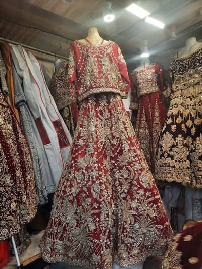 Bridal Dress-Wedding Dress - Bridal Dress- Barat lehnga- Bridal