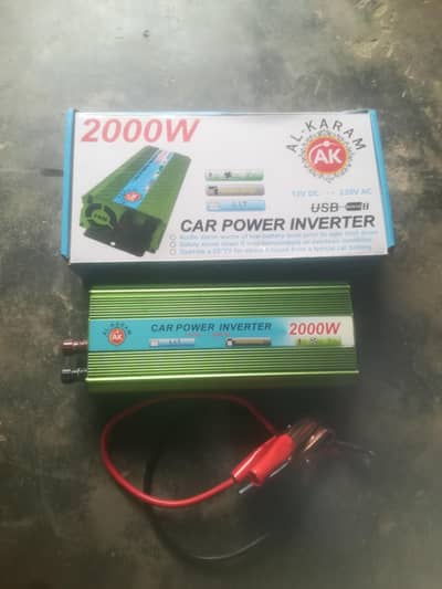 car inverter 2000watt alkaram