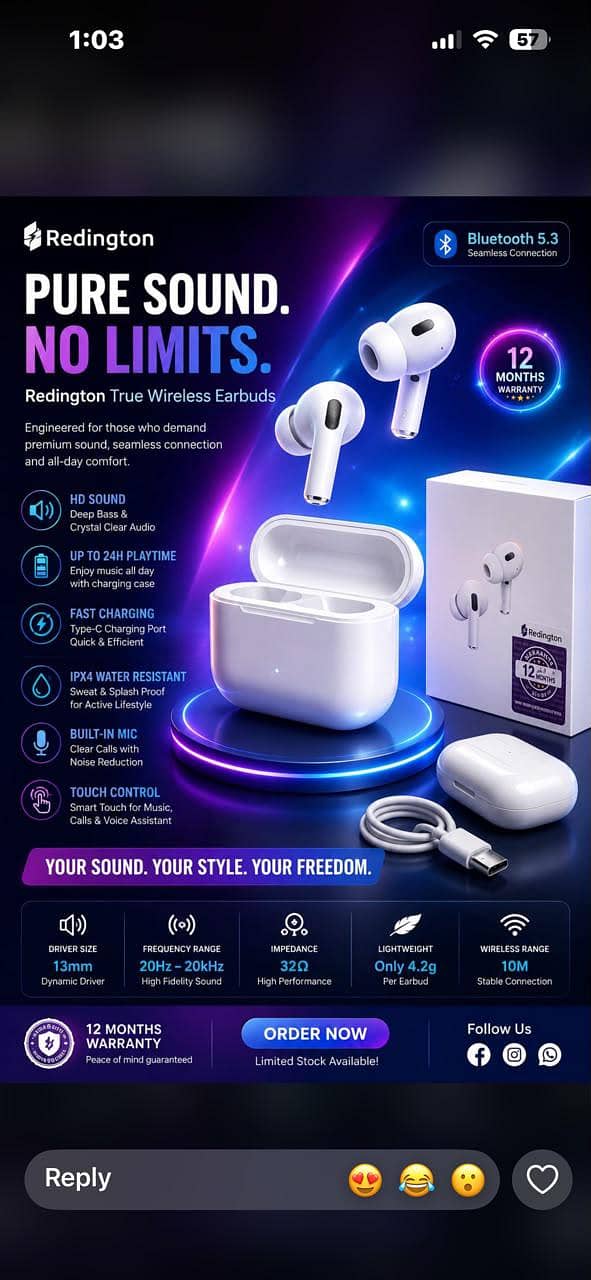 Wireless Airbuds 3