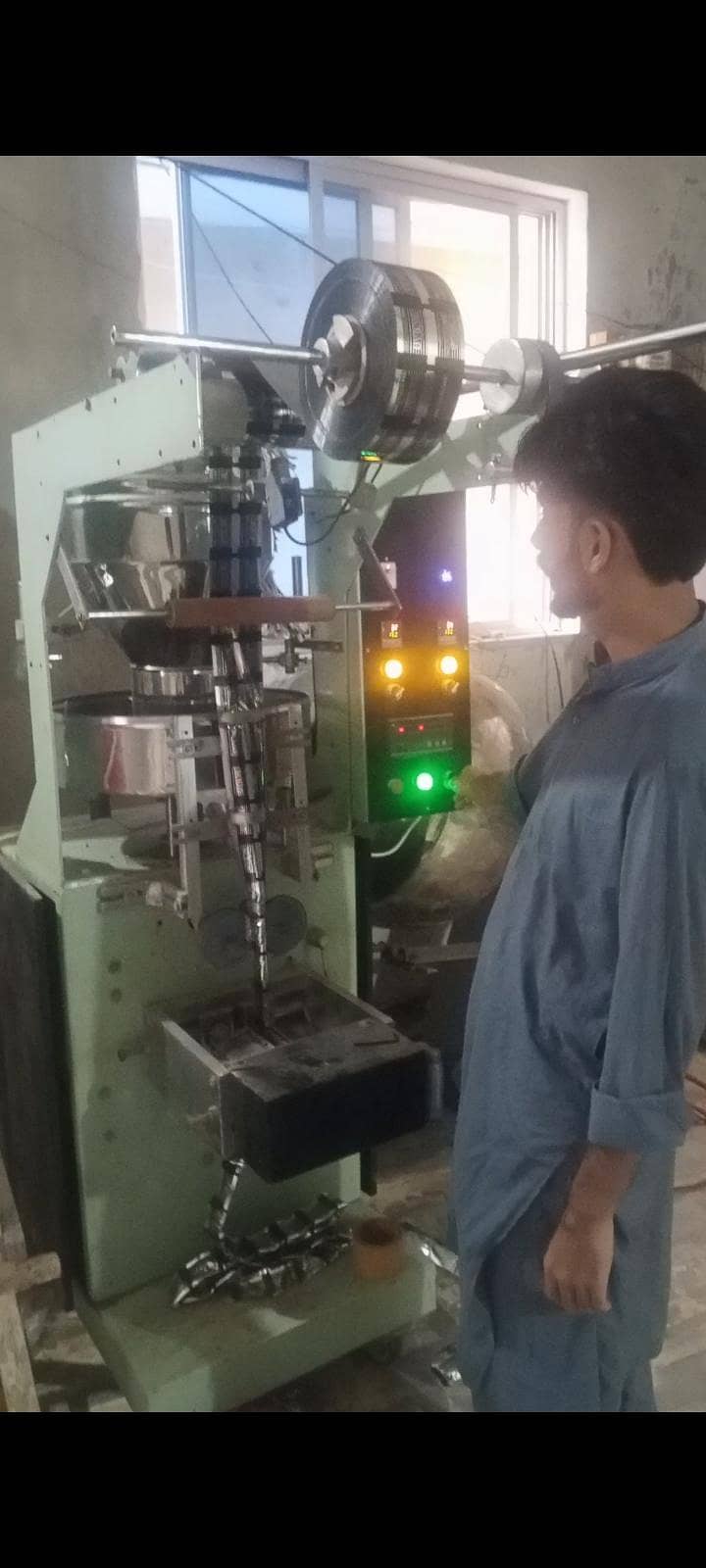 packing machine setup 0
