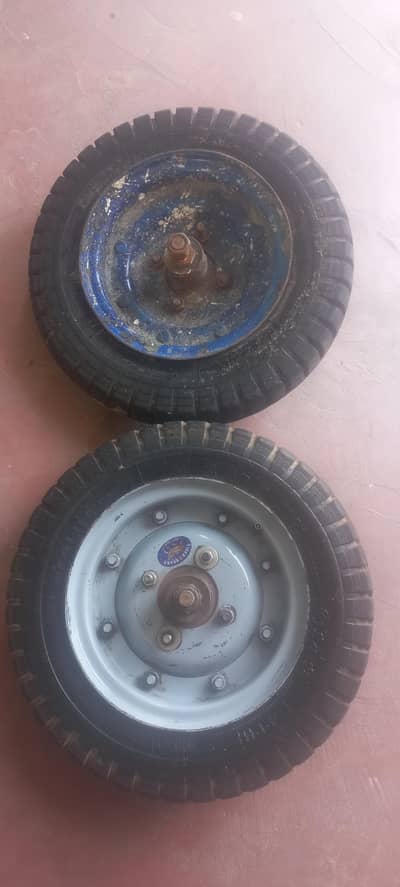 rim and tyre tube