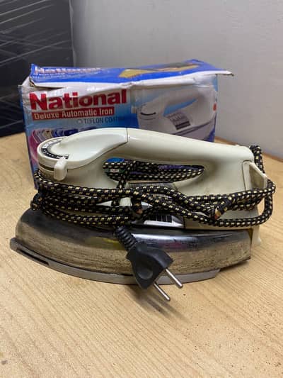 National Dry Iron for Sale – Good Condition