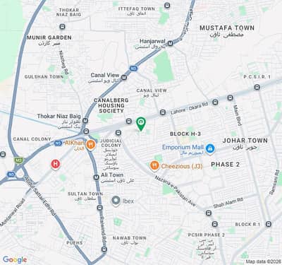 12 Marla lower portion near ALFATHA MALL canall road available