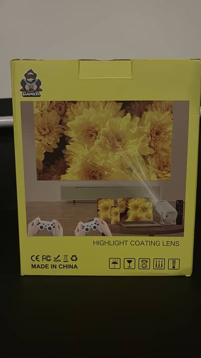 S40 Max Smart Android Projector | 1080p Netflix, YouTube & WiFi