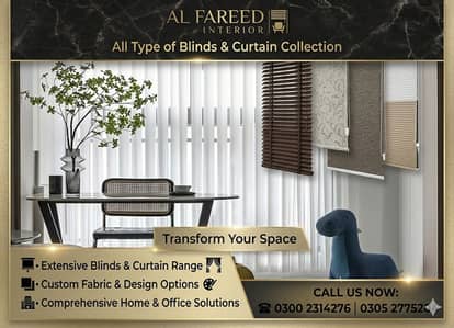 Premium Window Blinds - Zebra, Roller & Vertical Blinds Al Fareed Inte