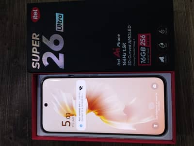 Itel s26 ultra 8gbram 256gbrom condition 10 by 9