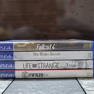  PS4 Games Bundle – Fallout 4, FIFA 20, ESO & Life is Strange