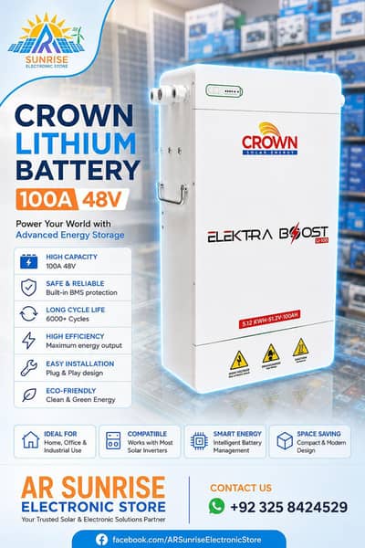 CROWN ELEKTRA BOOST PRO 51.2V 100A