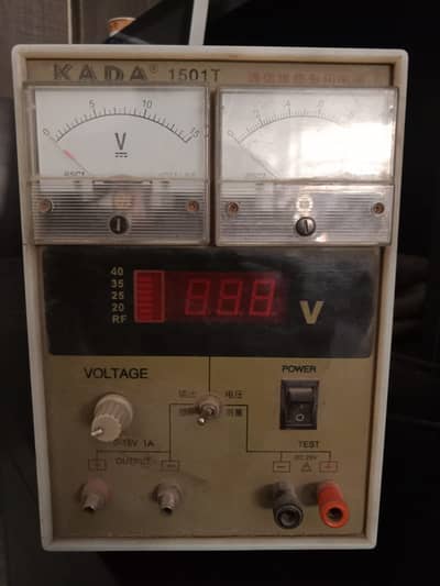 KADA 1501T DC Variable Power Supply 0-15V 1A | Electronics Repair Test