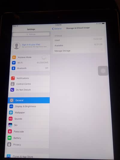iPad A1458 4th generation