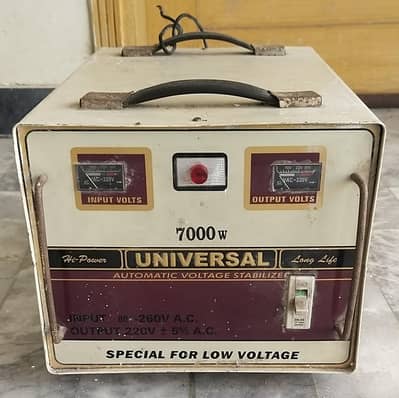 Voltage Stabilizer. 7000 W. Full Copper