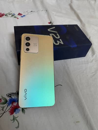 Vivo v23 5g All to all with box ok 10/10 pta official approved 20/256