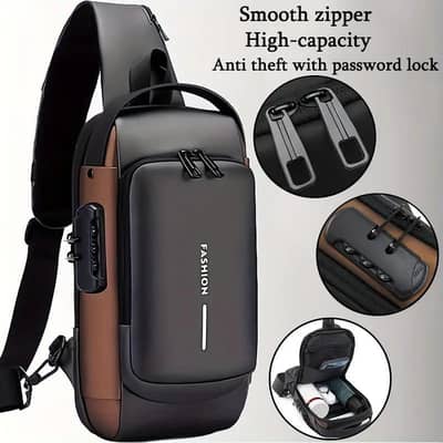 Anti Theft Cross Body Bag