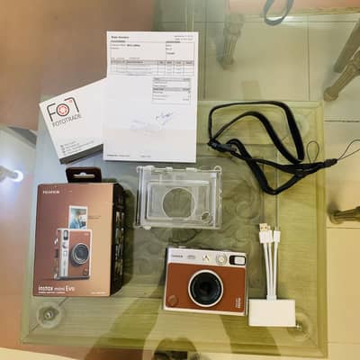 Fujifilm Instax Mini EVO | Instant Camera | Polaroid Camera