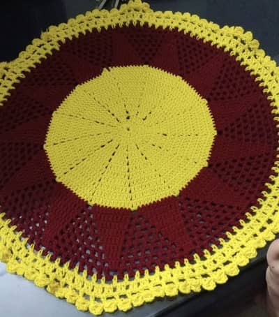 Crochet romal , new and beautiful different design and colour custmise