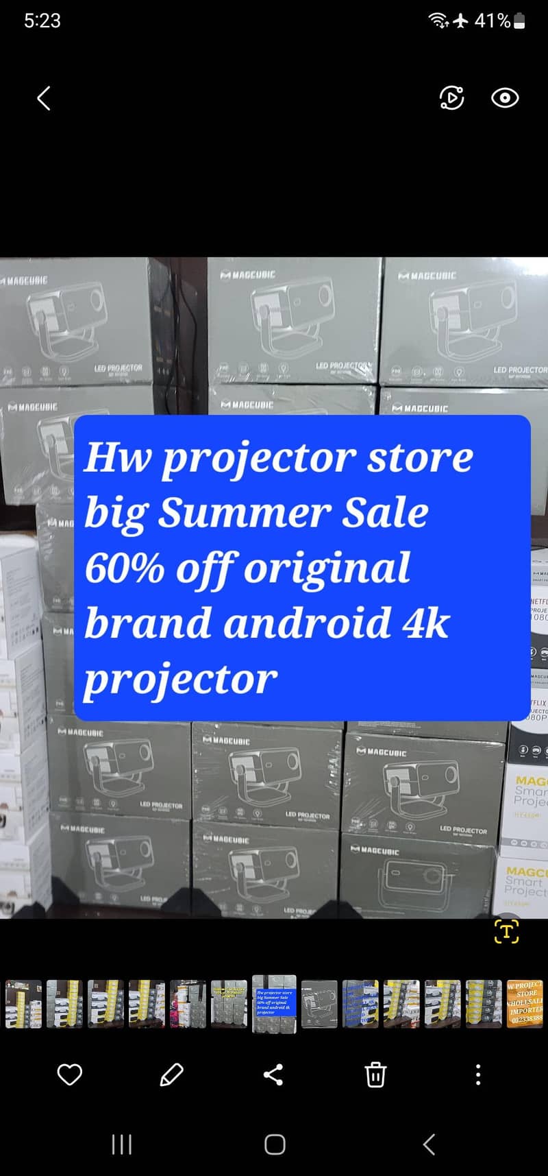 Flash Summer Sale 60% | Android 4K HD Projector | multimedia projector 5